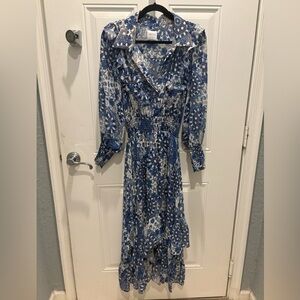 Misa Los Angeles maxi floral dress sz M